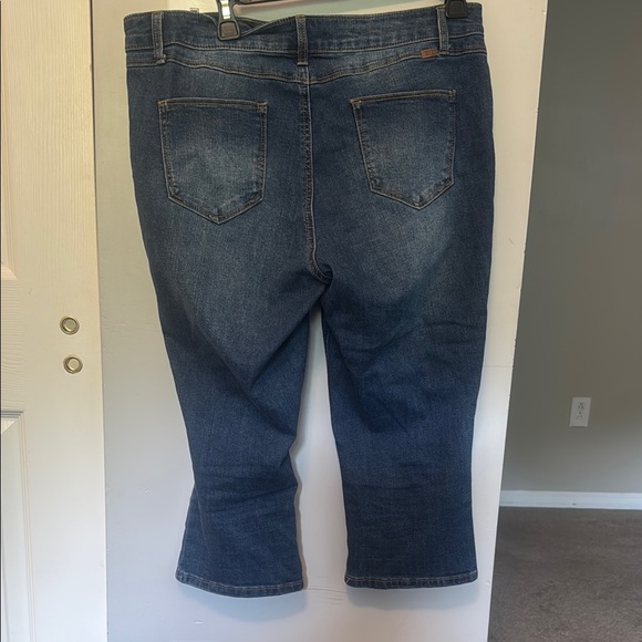 1822 Denim Blue Ankle Jeans - Picture 3 of 4